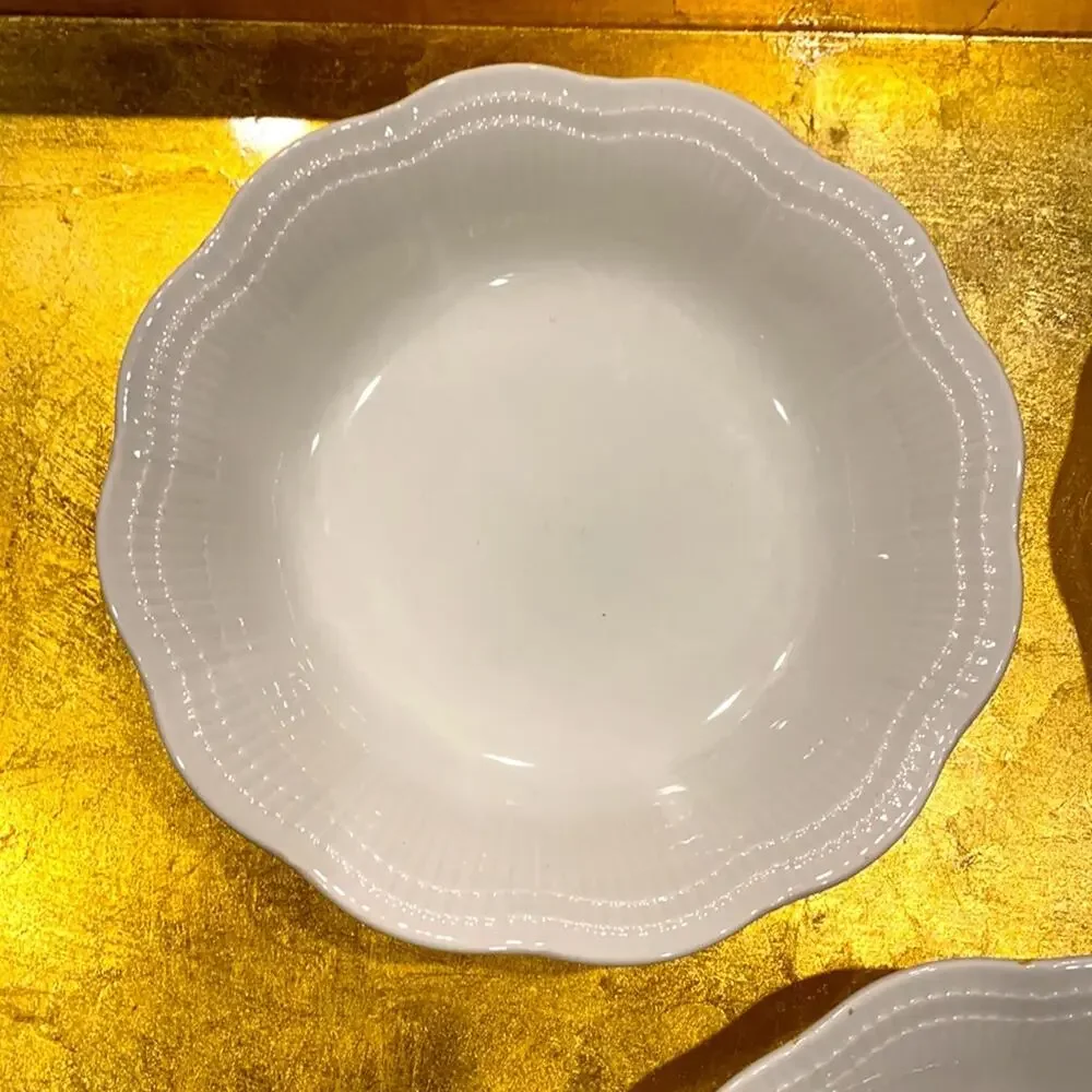 MIKASA Allura Set of 4 Soup Bowls VERY‎ NICE!